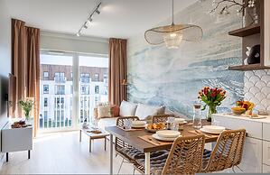 Perla Komfort nad Morzem Taras z Widokiem Strefa SPA