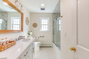 Walk to Beach: Waterfront Mantoloking Gem w/ Deck!