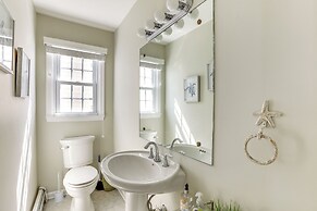 Walk to Beach: Waterfront Mantoloking Gem w/ Deck!