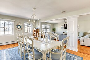 Walk to Beach: Waterfront Mantoloking Gem w/ Deck!