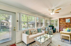 Boat Slip & Fire Pit: Peaceful House