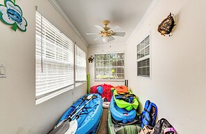 Boat Slip & Fire Pit: Peaceful House