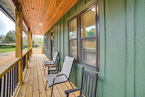 Walk to Marina: Springville Cabin w/ Fire Pit!