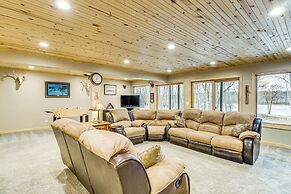 Fish & Swim: Lakefront Mora Home on 2 Acres!