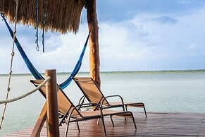 Casa Relaxo Waterfront Villa with Private Dock in Bacalar Lagoon