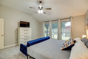 Private Acreage, Pergola & Fire Pit: Baytown Home