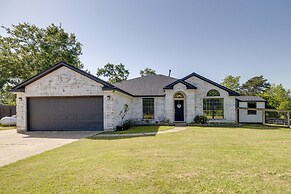 Private Acreage, Pergola & Fire Pit: Baytown Home