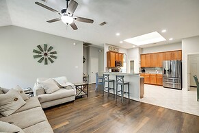 Private Acreage, Pergola & Fire Pit: Baytown Home
