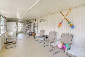 Boat & Fish: Canal-front Home on River