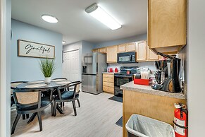 9 Mi to Charlotte Motor Speedway: Apt w/ Deck!