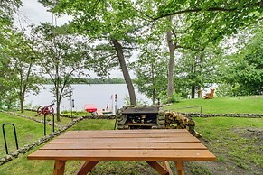Dock, Deck & Fire Pit: Lakefront Home in Walker!