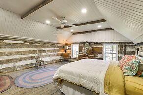 Hot Tub & Creek Views: Secluded Perryville Cabin