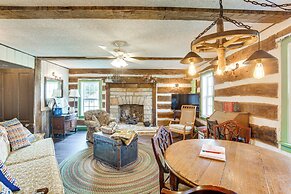 Hot Tub & Creek Views: Secluded Perryville Cabin
