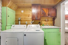 Hot Tub & Creek Views: Secluded Perryville Cabin