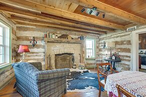 Hot Tub & Creek Views: Secluded Perryville Cabin