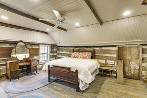 Hot Tub & Creek Views: Secluded Perryville Cabin