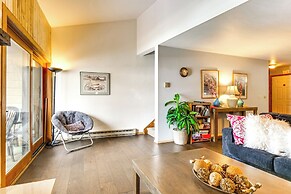 Walk to Main Street: Breck Condo w/ Balcony!