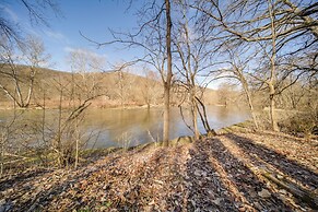 Home w/ River View & Game Room in Tidioute!