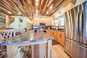 Home w/ River View & Game Room in Tidioute!