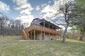 Home w/ River View & Game Room in Tidioute!