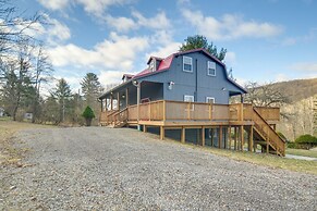 Home w/ River View & Game Room in Tidioute!