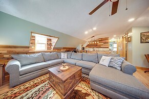 Home w/ River View & Game Room in Tidioute!