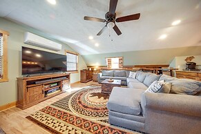 Home w/ River View & Game Room in Tidioute!