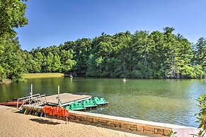 Lake & Golf Course Views: Big Canoe Home w/ Deck!