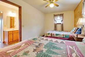 Mtn-view Porch: Arkansas Cabin Near White River