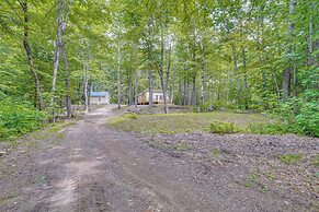 Private Dock & Deck: Tranquil Dam Pond Cottage!