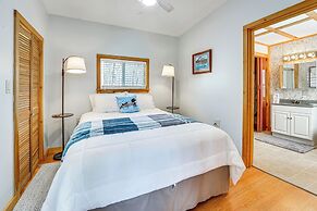 Private Dock & Deck: Tranquil Dam Pond Cottage!