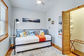 Private Dock & Deck: Tranquil Dam Pond Cottage!