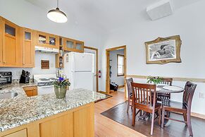 Private Dock & Deck: Tranquil Dam Pond Cottage!