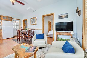 Private Dock & Deck: Tranquil Dam Pond Cottage!
