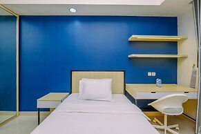 Comfy and Minimalist Studio with City View at Evenciio Margonda Apartm