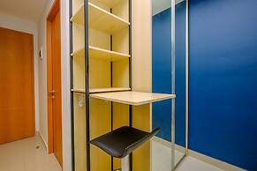 Comfy and Minimalist Studio with City View at Evenciio Margonda Apartm