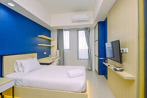 Comfy and Minimalist Studio with City View at Evenciio Margonda Apartm