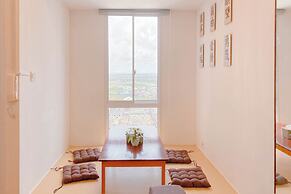 Comfy 1BR at 35th Floor Tokyo Riverside PIK 2 Apartment