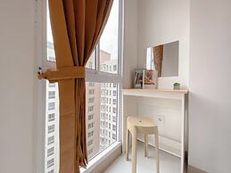 Beautiful and Homey Studio Apartment at Tokyo Riverside PIK 2