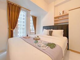 Cozy Living Studio Room at 26th Floor Tokyo Riverside PIK 2 Apartment