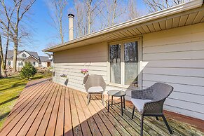 Near Beach & State Park: Muskegon Home w/ Deck!
