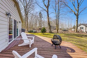 Near Beach & State Park: Muskegon Home w/ Deck!