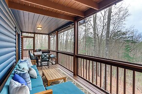 Hot Tub, Fire Pit & Game Room: Blue Ridge Cabin
