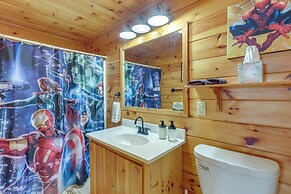 Hot Tub, Fire Pit & Game Room: Blue Ridge Cabin