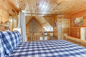 Hot Tub, Fire Pit & Game Room: Blue Ridge Cabin