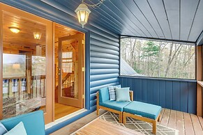 Hot Tub, Fire Pit & Game Room: Blue Ridge Cabin