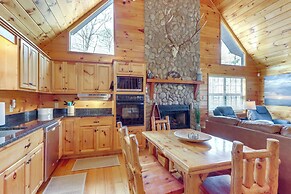 Hot Tub, Fire Pit & Game Room: Blue Ridge Cabin
