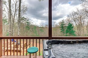 Hot Tub, Fire Pit & Game Room: Blue Ridge Cabin