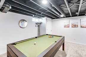 6 Mi to Summerfest Park: Home w/ Game Room!