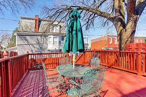 2 Mi to Dtwn: Harrisburg Escape w/ Furnished Deck!